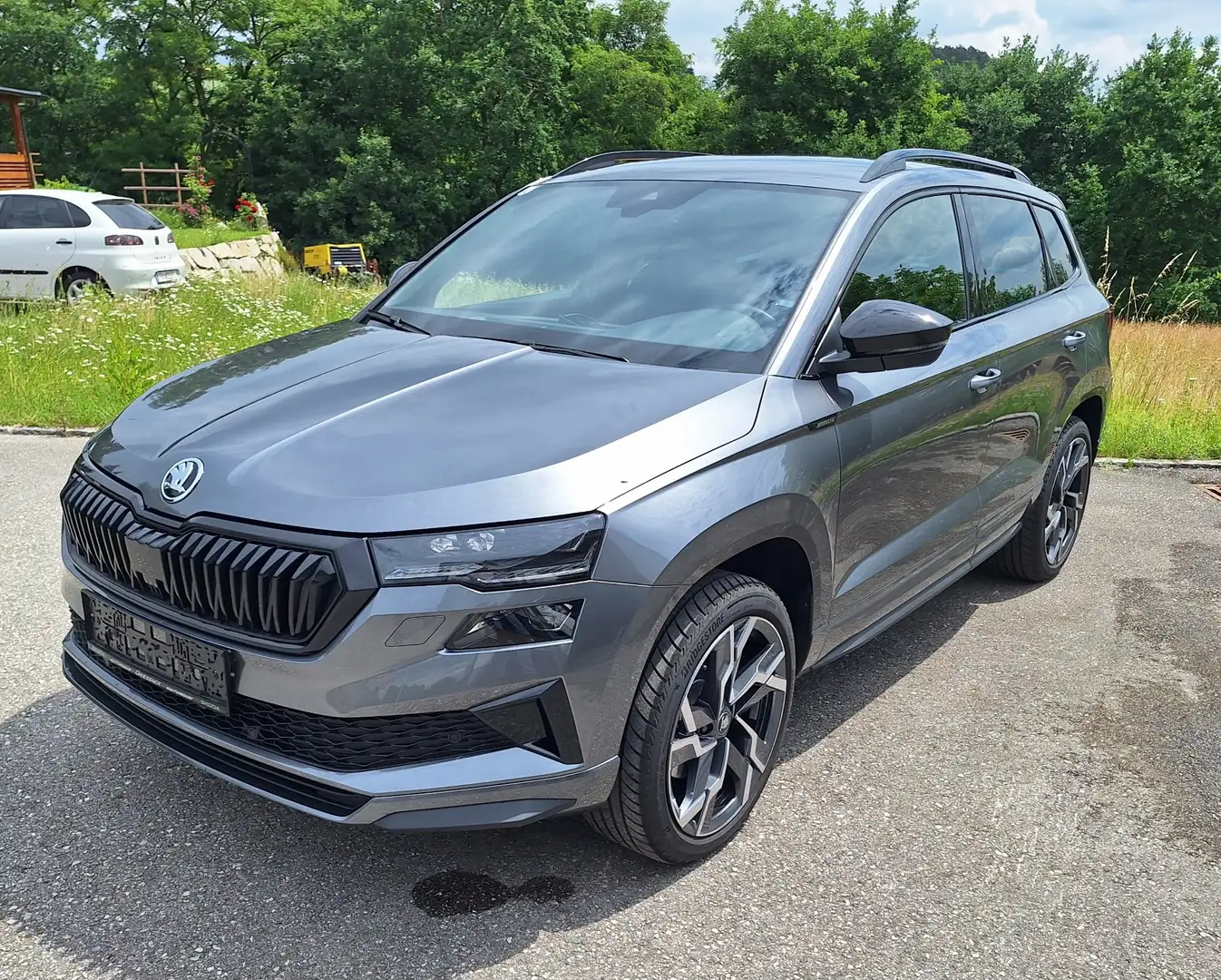 Skoda Karoq Karoq 2,0 TDI 4x4 DSG Sportline Sportline Grau - 1