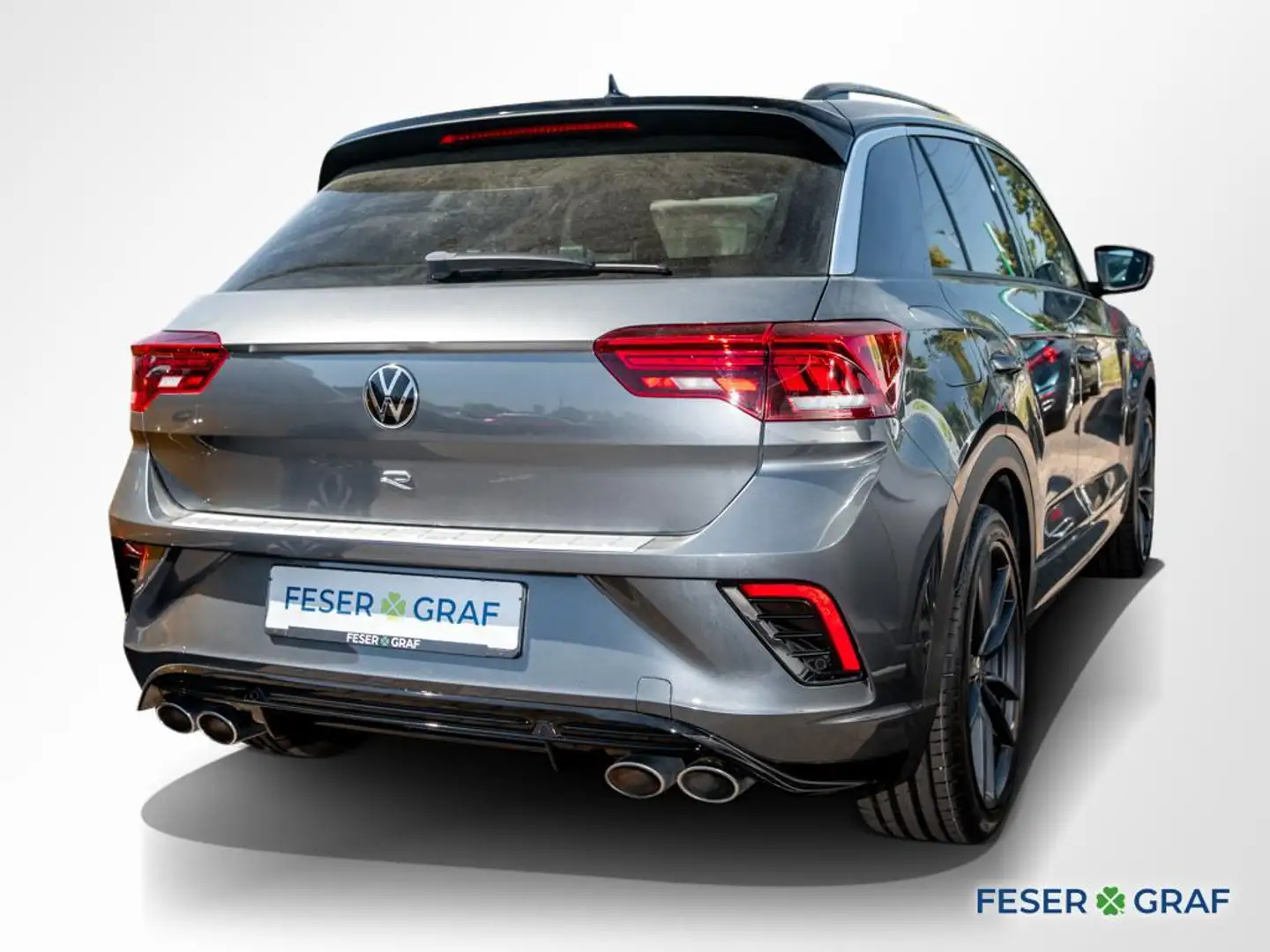 Volkswagen T-Roc R 2.0TSI DSG 4M LED/ACC/NAVI/SHZ/AHK Grau - 2