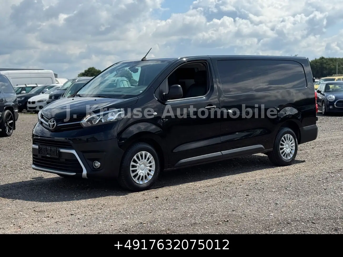 Toyota Proace 2.0d L2 lang Kasten Stdhzg NETTO 11000€ Schwarz - 2