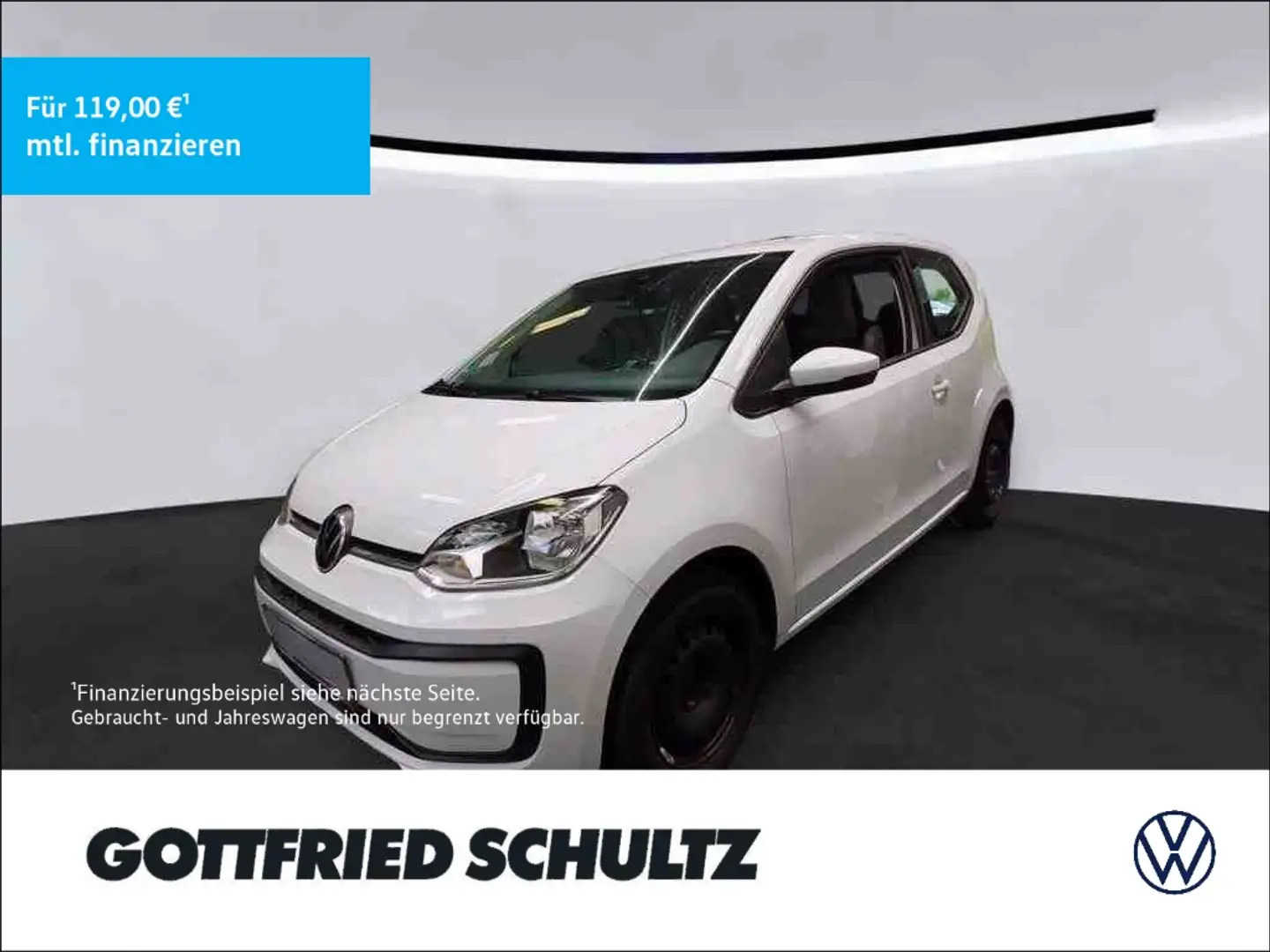 Volkswagen up! 1.0 MPI MOVE Navigations-Vorbereitung KLIMA Weiß - 1