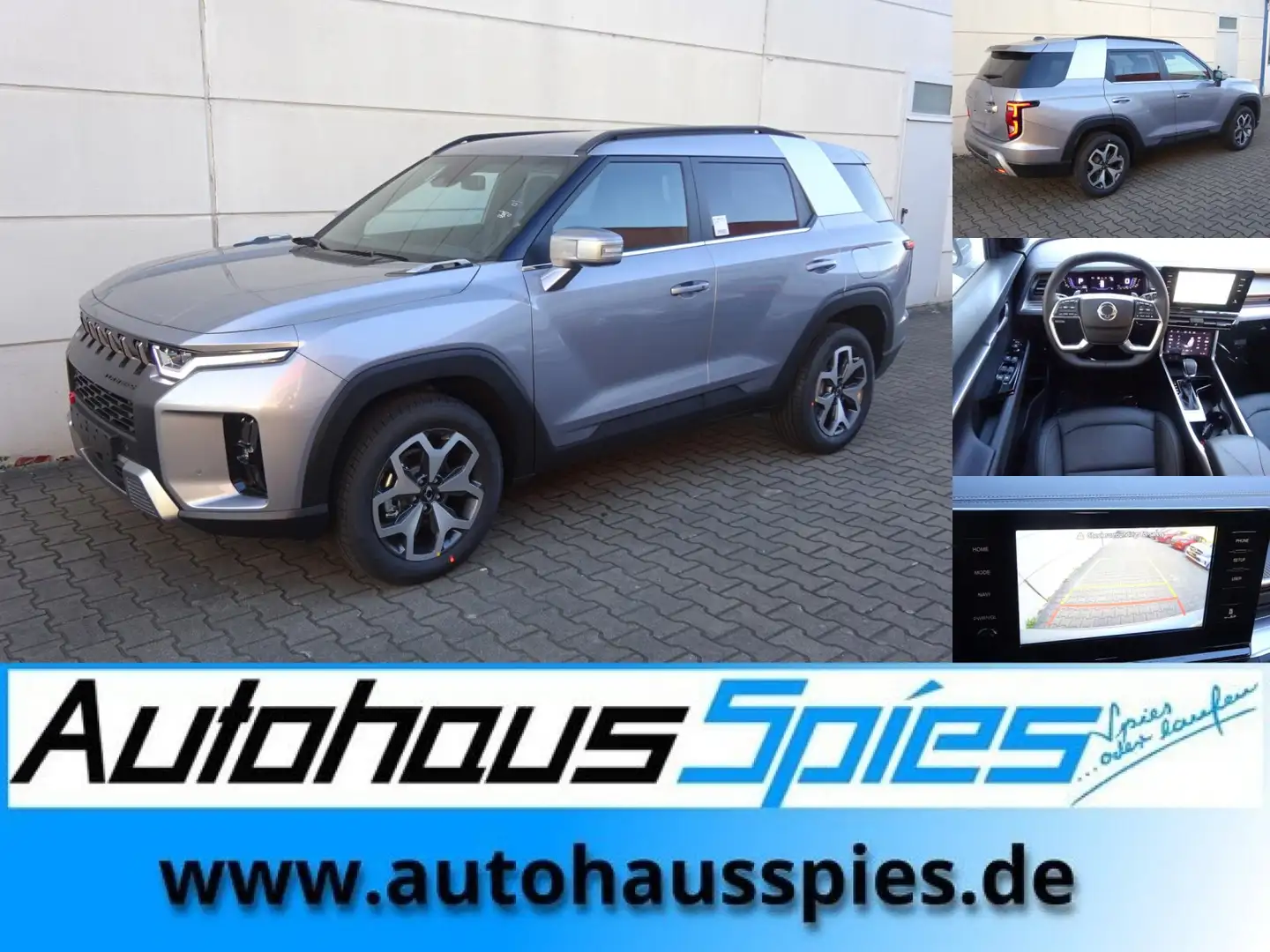 SsangYong Torres 1,5 T-GDI 2WD AT Quartz TotwAss Alu18 Ledr Shz Key Grau - 1
