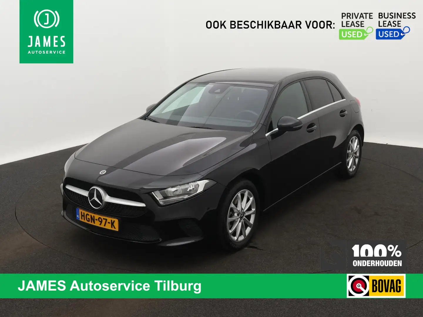 Mercedes-Benz A 250 e Business Line NAVI CRUISE CARPLAY Zwart - 1
