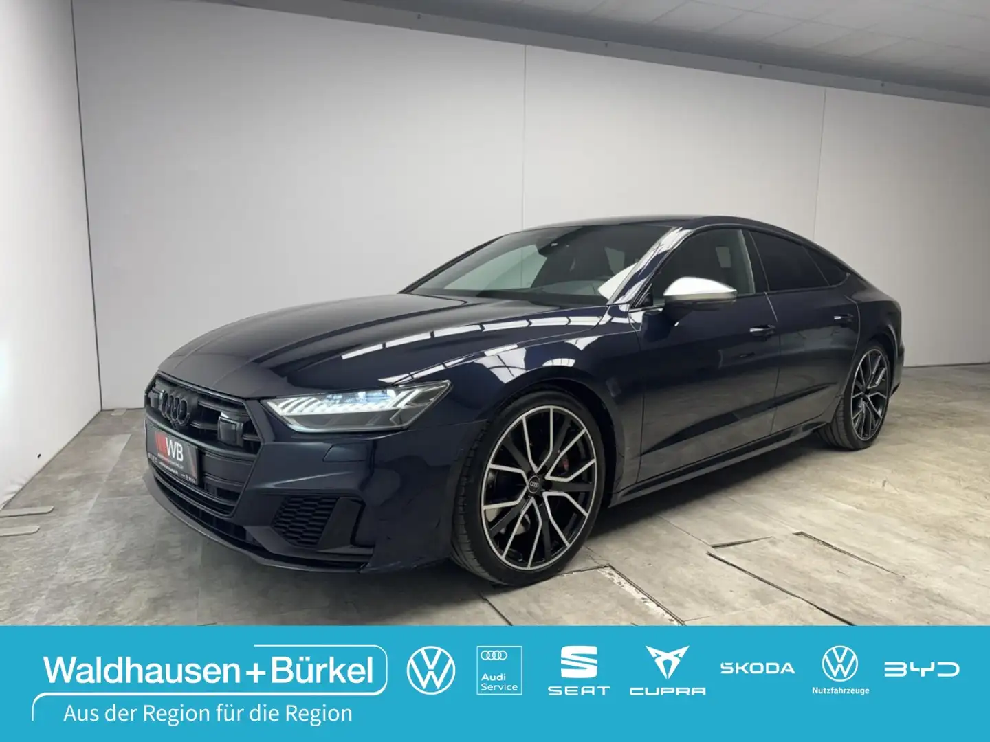 Audi S7 Sportback 3.0 TDI quattro Klima Navi Leder Azul - 1