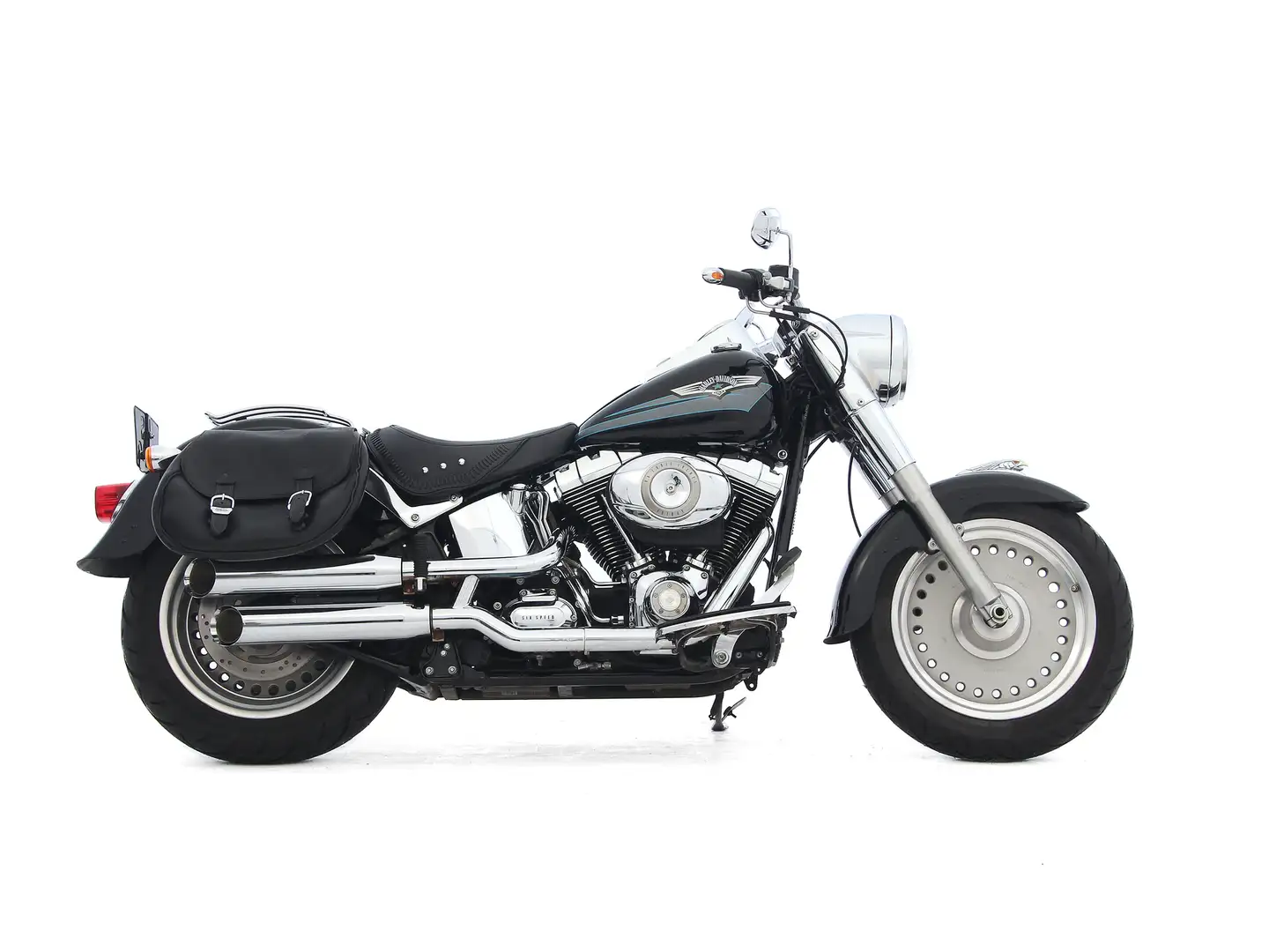Harley-Davidson Fat Boy FLSTF SOFTAIL FATBOY Zwart - 2
