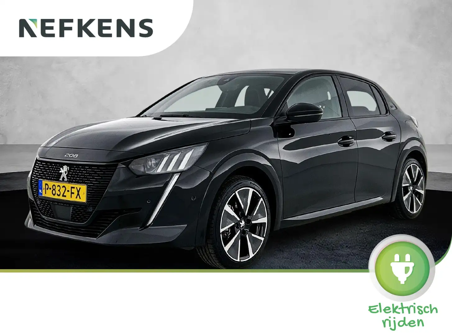 Peugeot e-208 EV GT Pack 50 kWh 136pk | Accu SOH 93,5% | Navigat Noir - 1