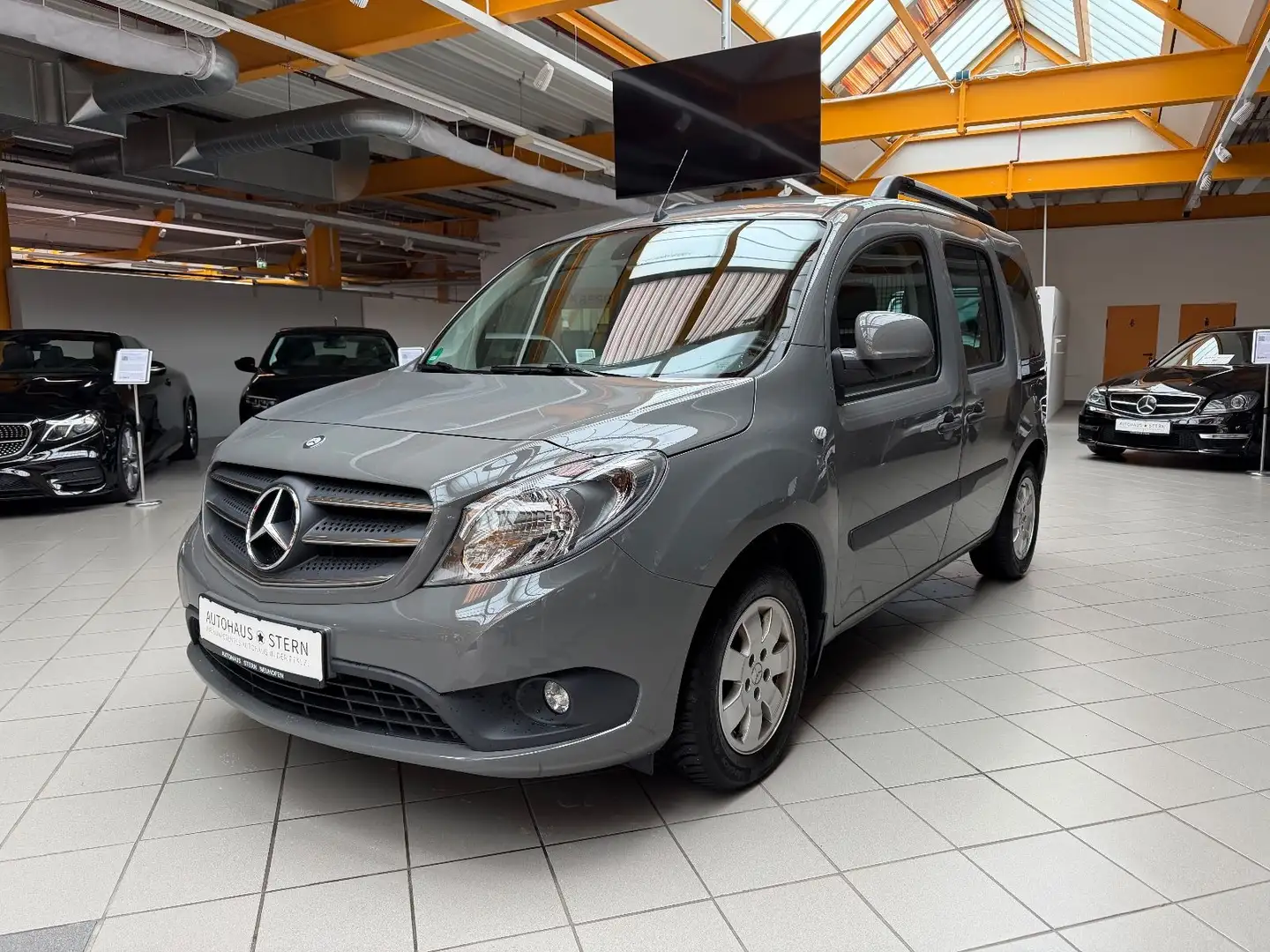 Mercedes-Benz Citan Tourer 112 lang|Automatik|SHZ|Kamera|58tkm Gris - 2