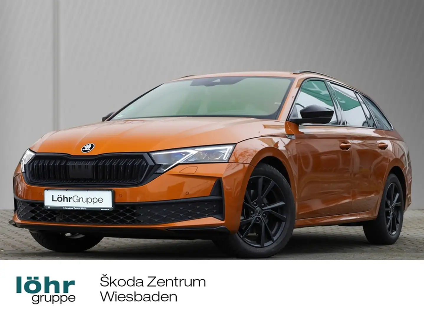 Skoda Octavia Combi Sportline 1.5TSI DSG Orange - 1