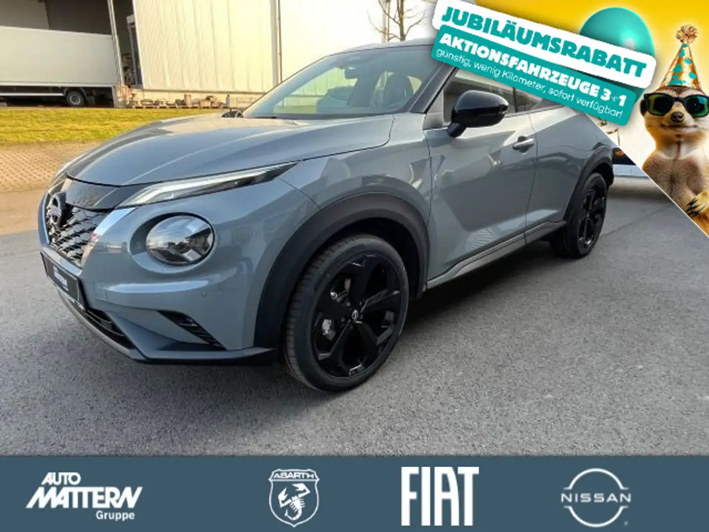 Nissan Juke 1.6 Hybrid Tekna,LED,Navi,ProPilot,BOSE Gris - 1