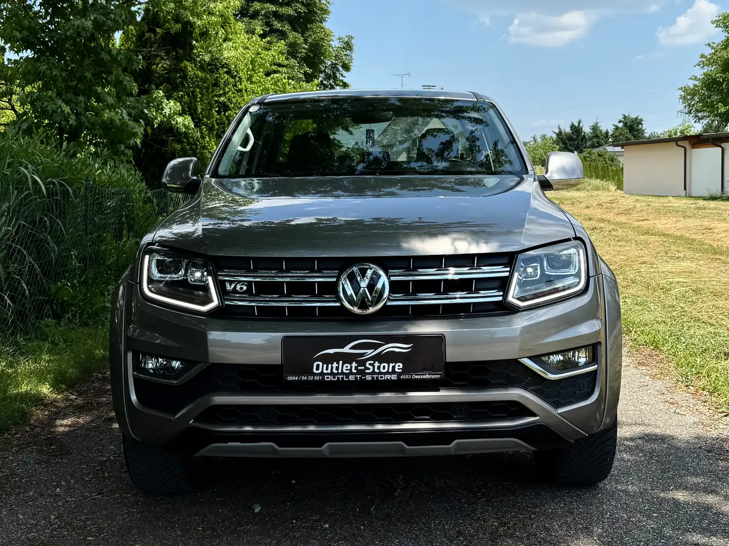 Volkswagen Amarok Highline DoubleCab 4Motion*1.Besitz*Navi*AHK*MWST* Beige - 2