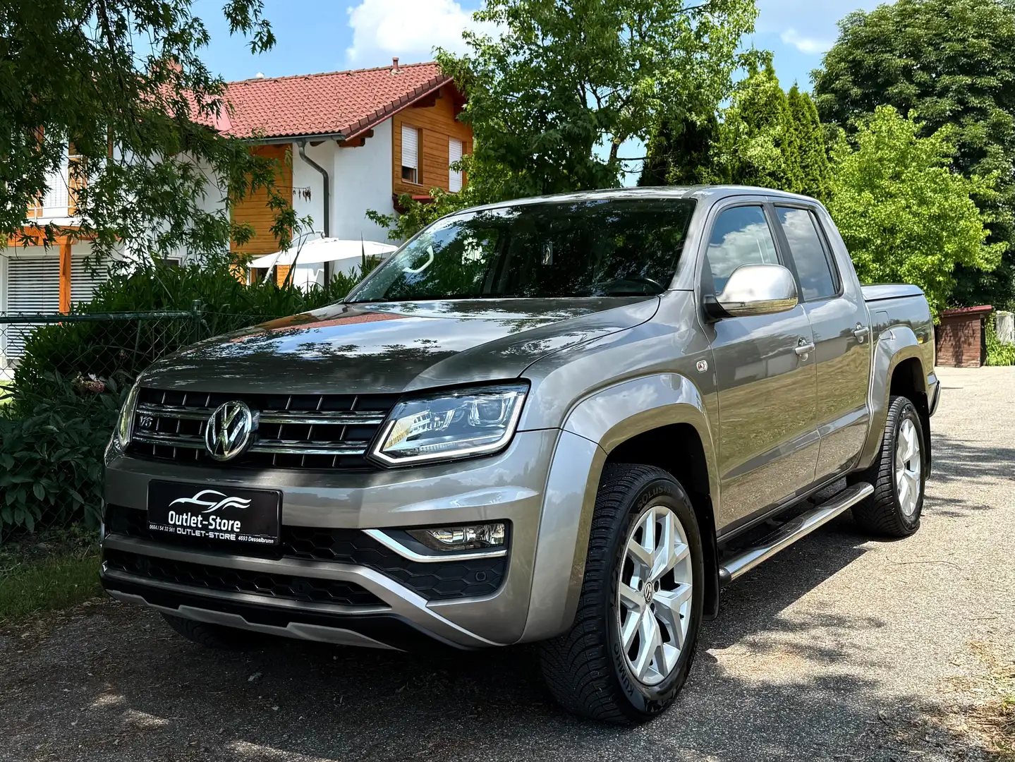 Volkswagen Amarok Highline DoubleCab 4Motion*1.Besitz*Navi*AHK*MWST* Beige - 1
