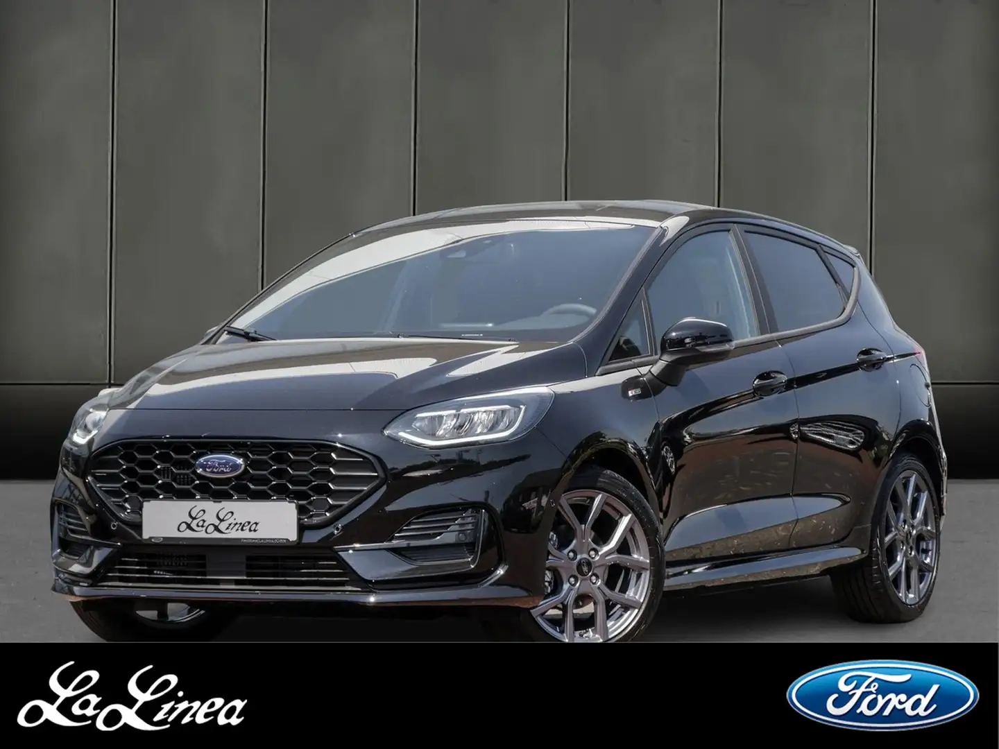 Ford Fiesta 1.0 ST-Line Automatik EcoBoost Hybrid Fekete - 1