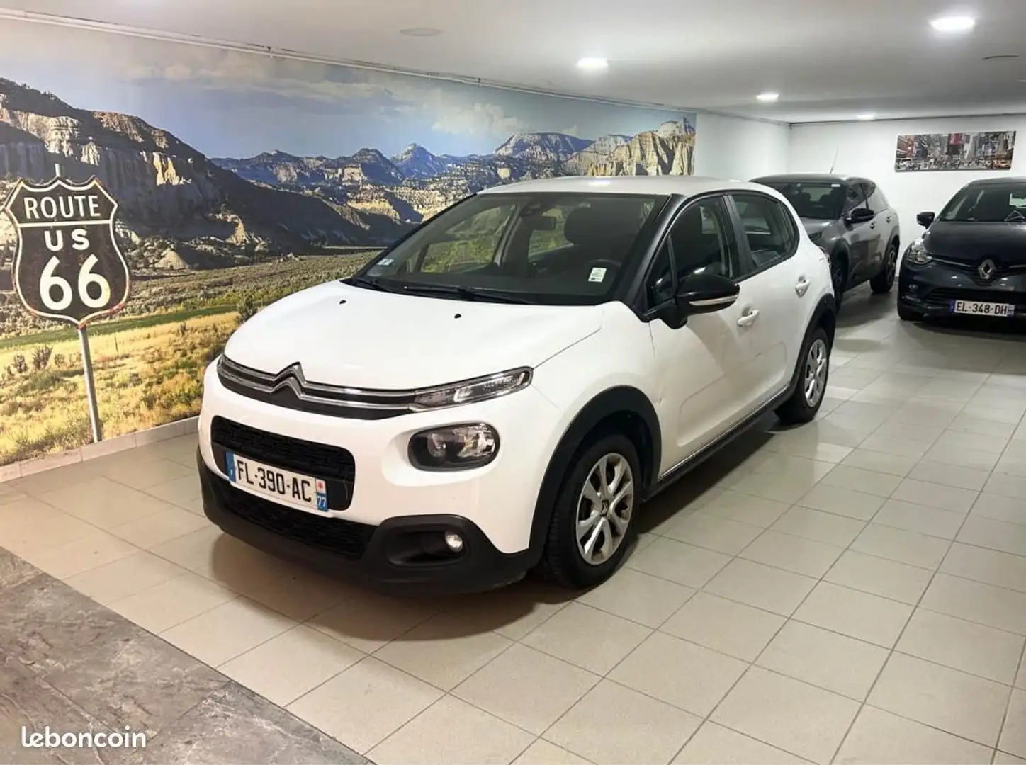 Citroen C3 Citroën SOCIETE 1.5 BLUE HDI 100 FEEL Blanc - 1