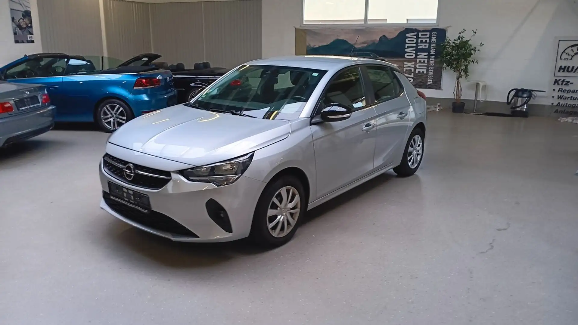 Opel Corsa F Edition Navigation ALLE Inspektionen Silber - 2
