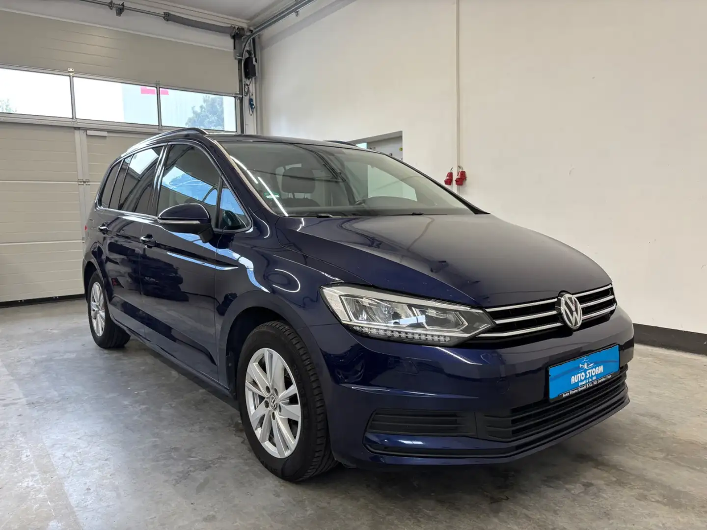 Volkswagen Touran 2.0 TDI BMT Comfortline*LED*ACC*FLA*PDC* ACC+LED+N Bleu - 2