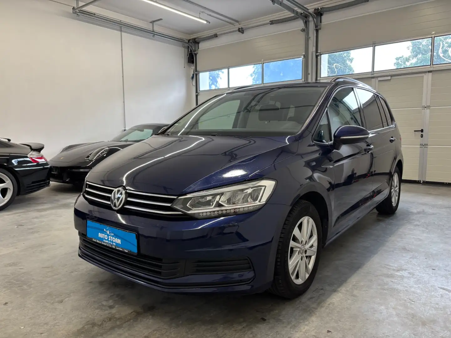Volkswagen Touran 2.0 TDI BMT Comfortline*LED*ACC*FLA*PDC* ACC+LED+N Bleu - 1