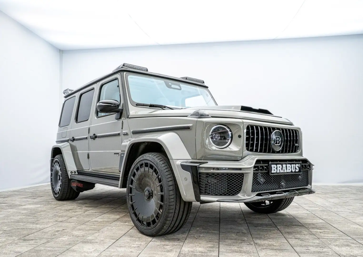 Mercedes-Benz G 63 AMG G 63 BRABUS 800 Leather Nappa BiColor°Starlight Grau - 2