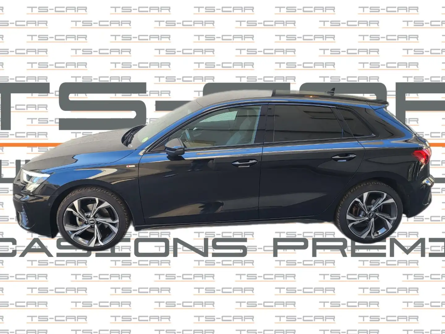 Audi A3 Sportback S Line S tronic 35 TDI 150cv Noir - 1