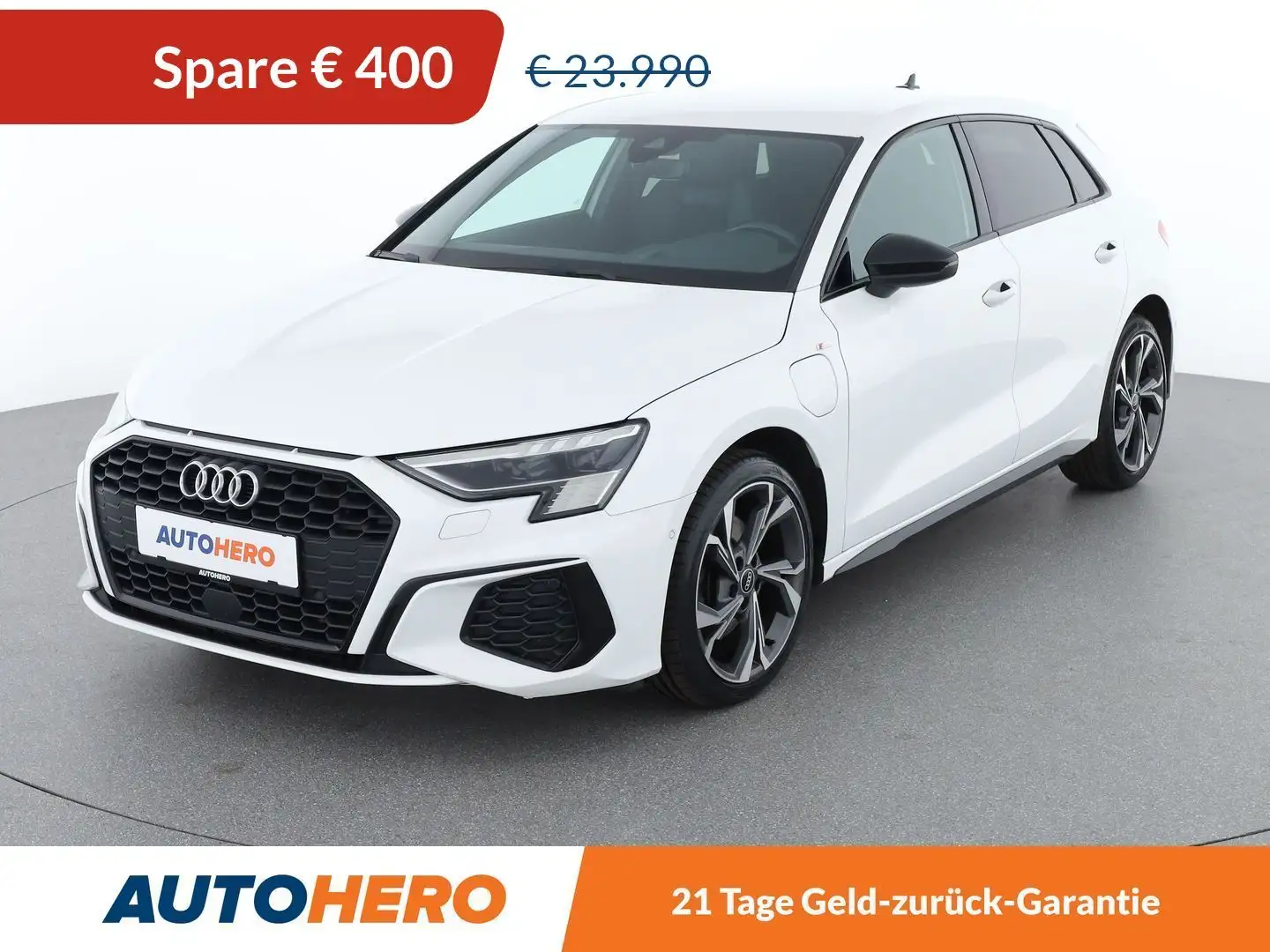 Audi 40 TFSIe S line Blanc - 1