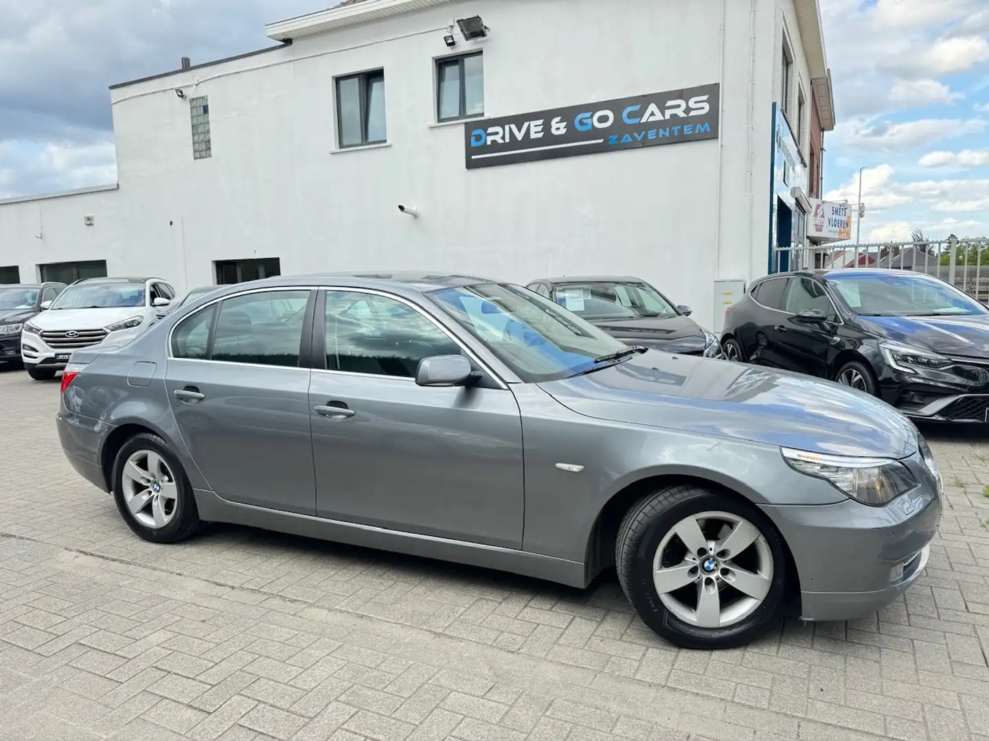 BMW 520 520d - Leder - Navigatie - Xenon - Alu Velgen Argintiu - 1
