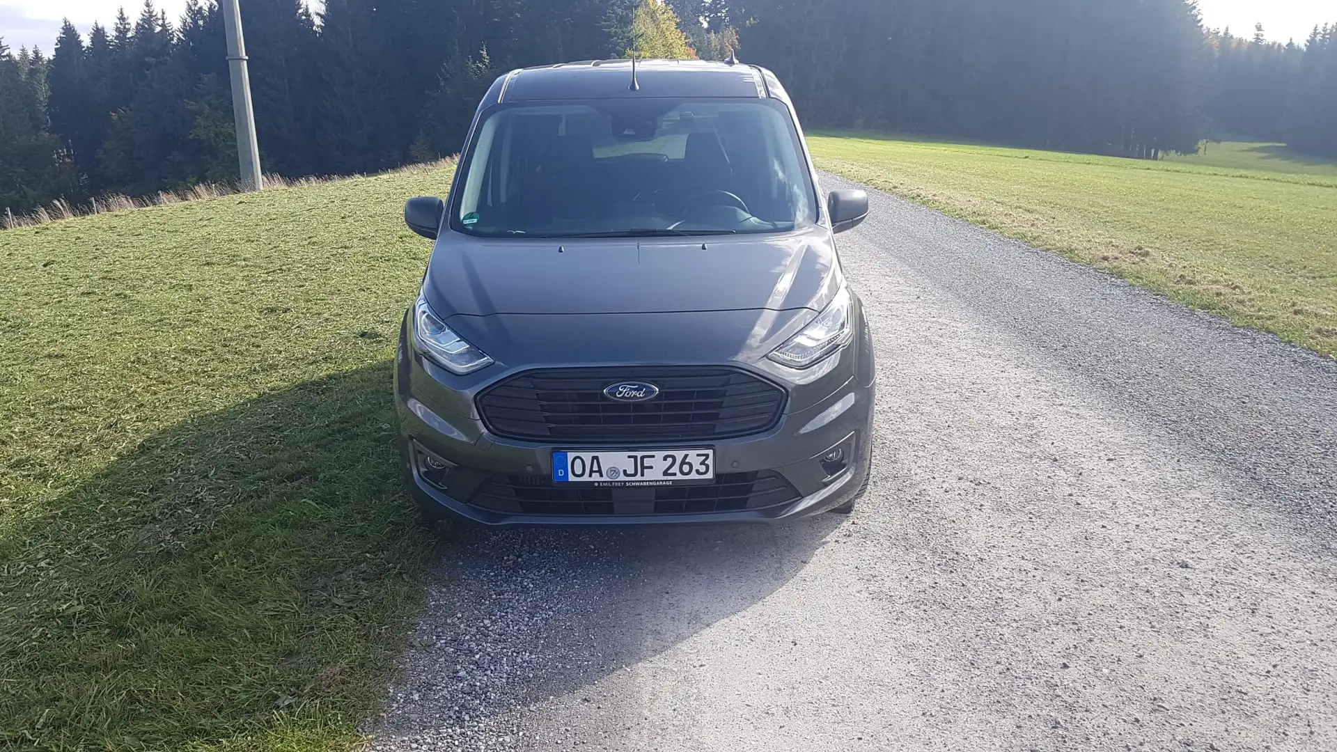 Ford Grand Tourneo Grand Tourneo 7 Sitze gepflegtes Garagenfahrzeug Grau - 2