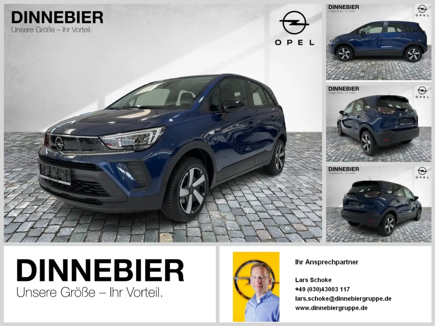 Opel Crossland Edition 1.2 Direct MATRIX LM LED PDC Blau - 1