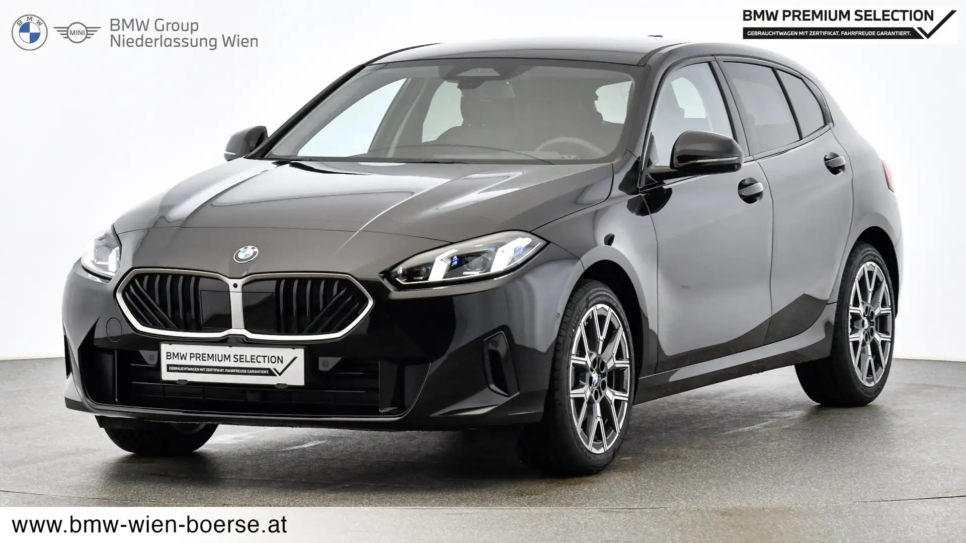 BMW 118 d Schwarz - 1