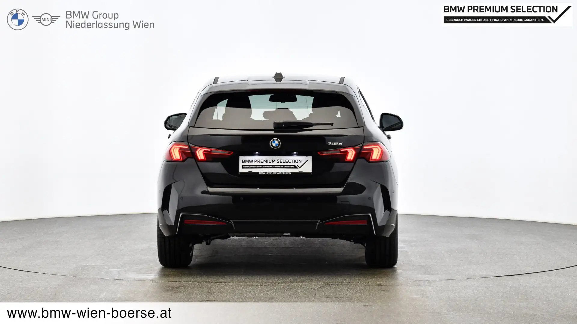 BMW 118 d Schwarz - 2