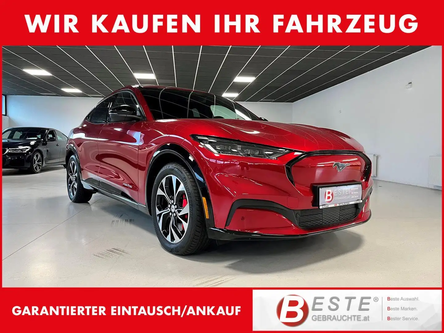 Ford Mustang Mach-E AWD Elektro Standard Range Piros - 1