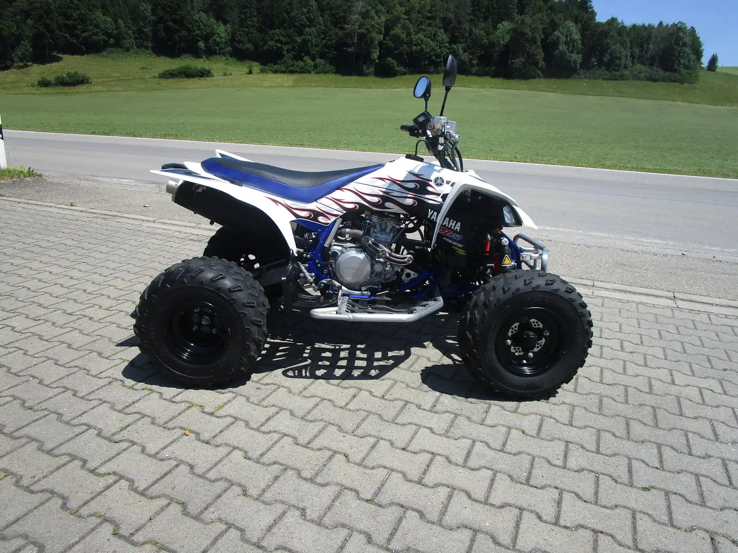 Yamaha YFZ 450 Weiß - 1