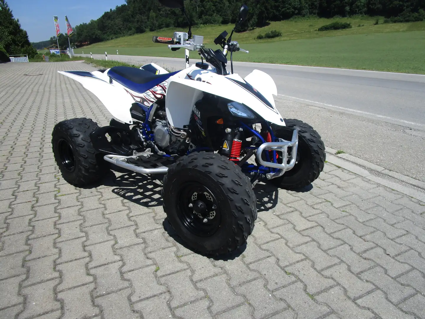 Yamaha YFZ 450 Weiß - 2