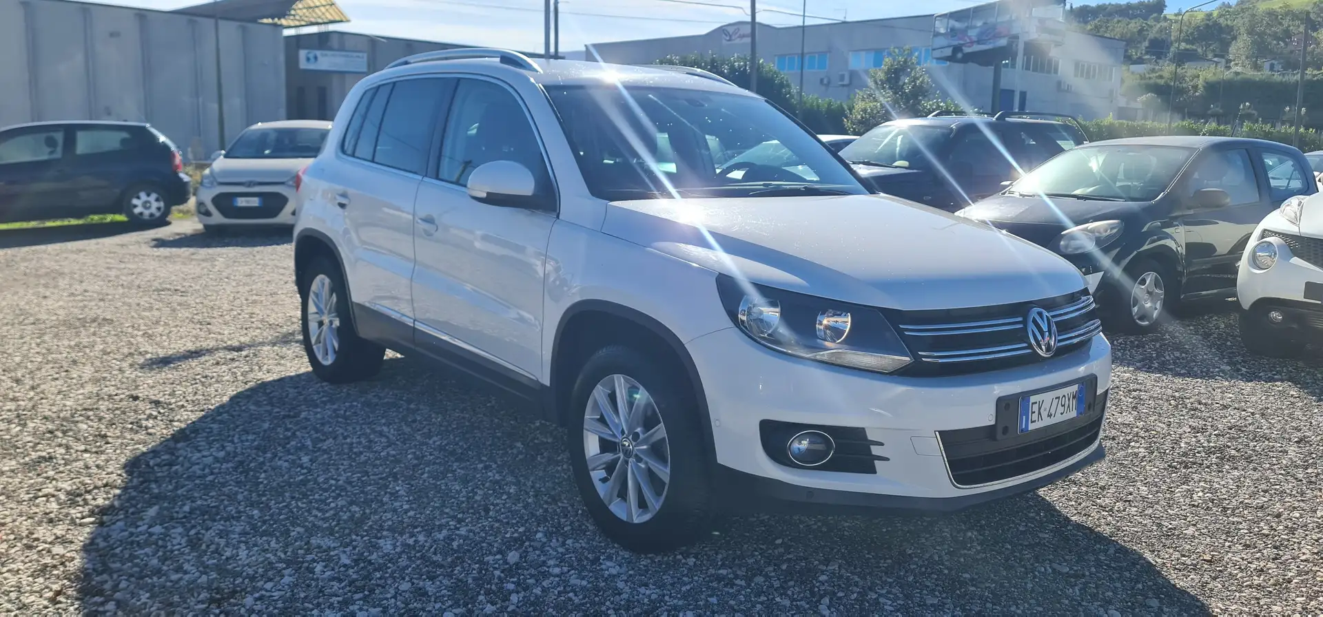 Volkswagen Tiguan Tiguan 2.0 tdi Track Bianco - 2