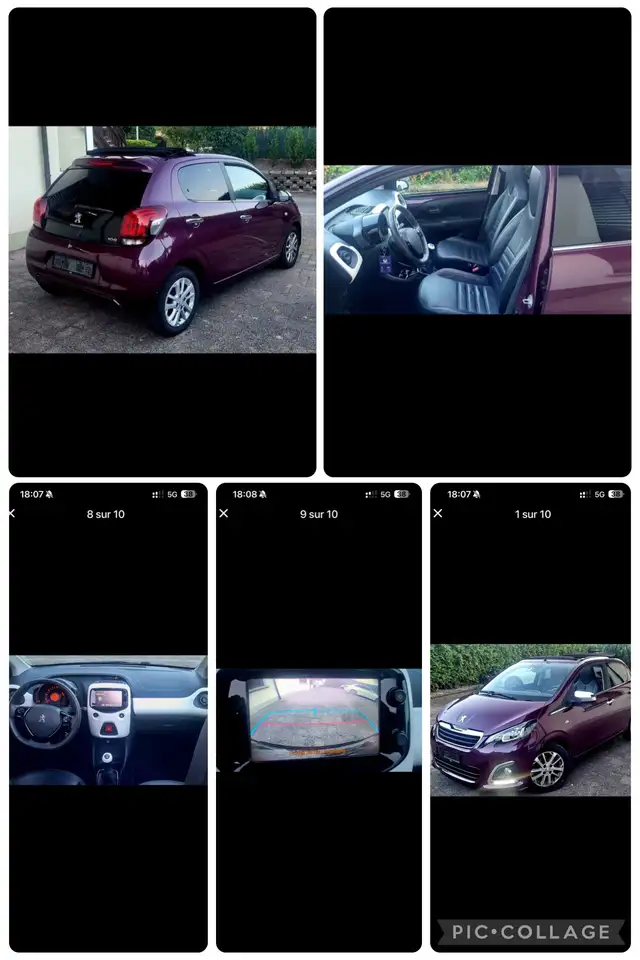 Peugeot 108 1.2 VTi 82ch BVM5 Allure TOP!