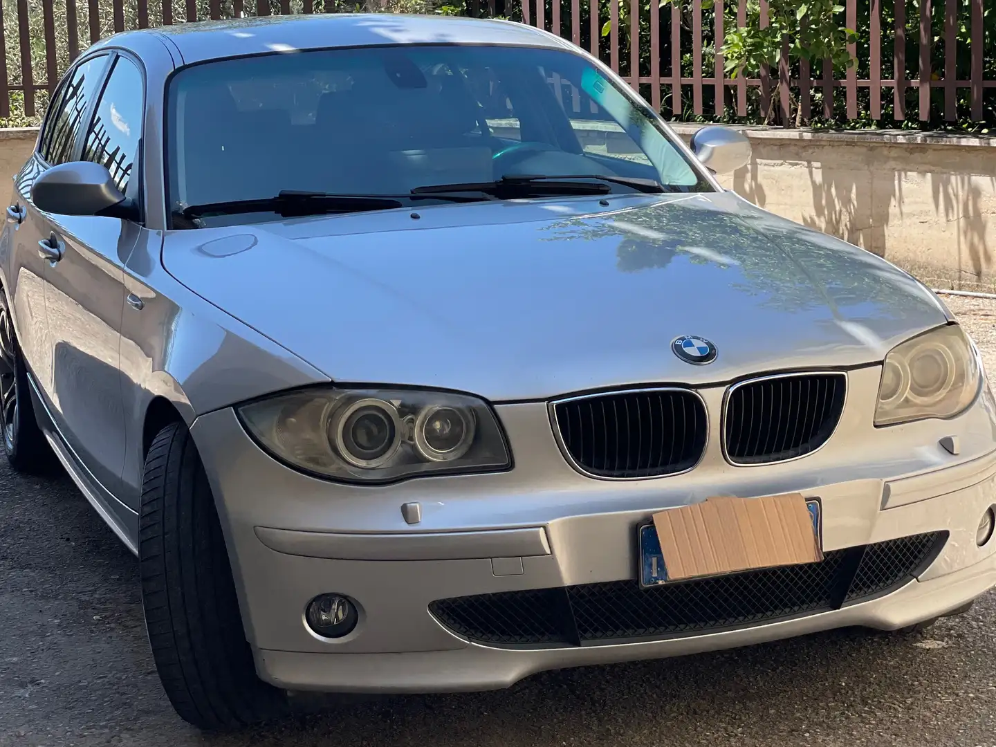 BMW 120 Serie 1 E87  120d Futura dpf Grigio - 1