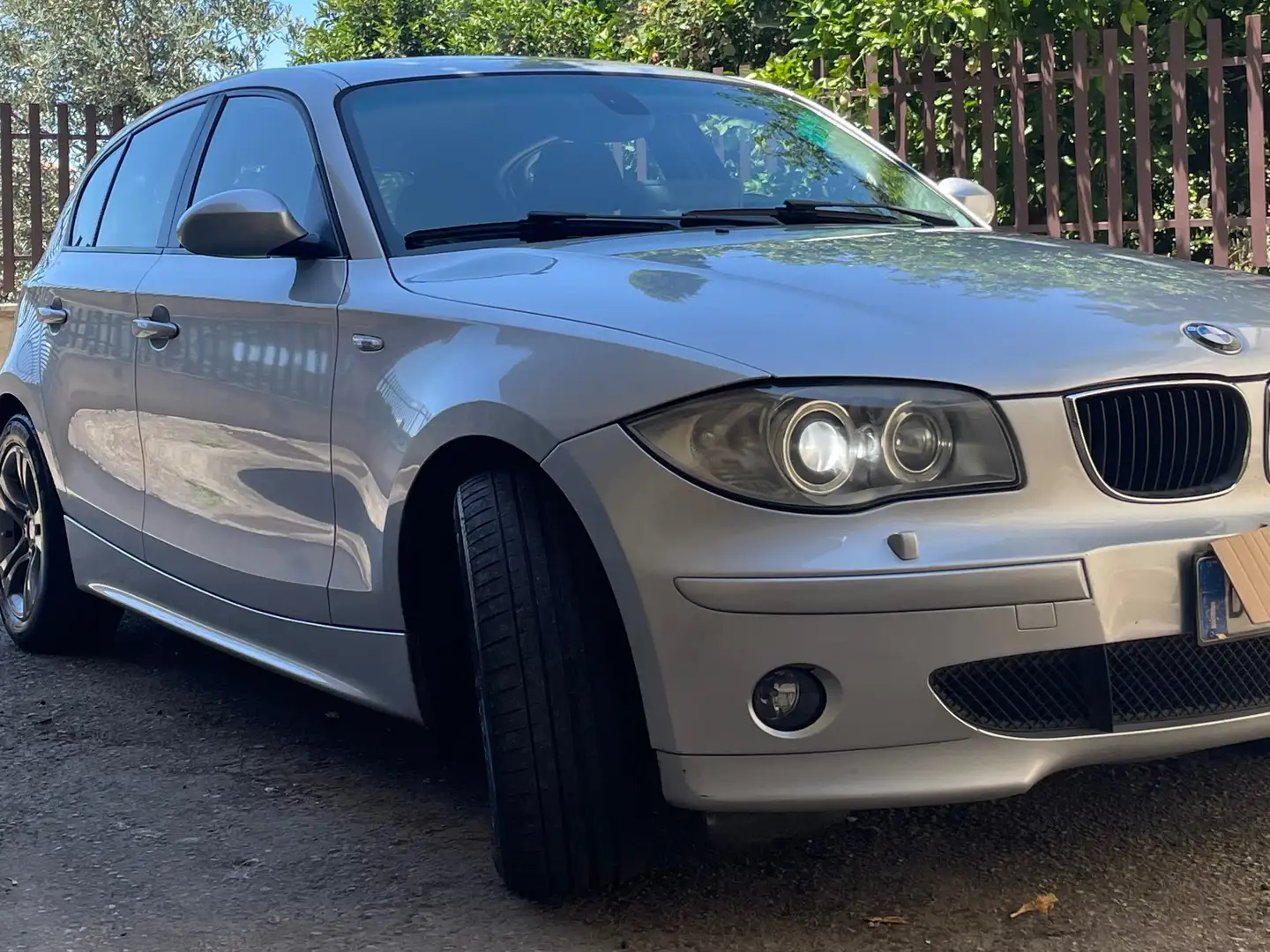 BMW 120 Serie 1 E87  120d Futura dpf Grigio - 2