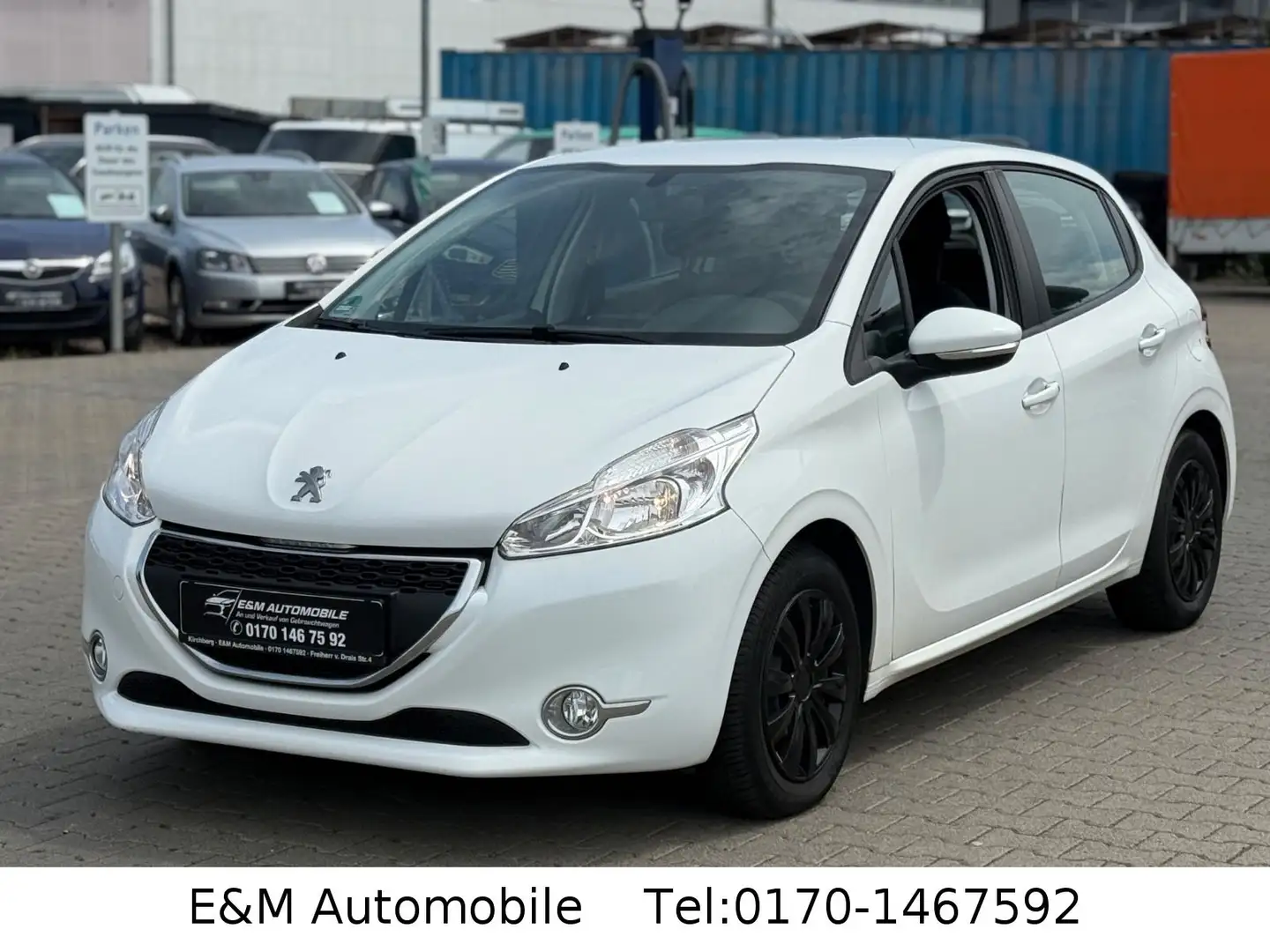 Peugeot 208 Active+1.HAND+KLIMA+TEMPOMAT+HU/AU NEU+ Blanco - 1