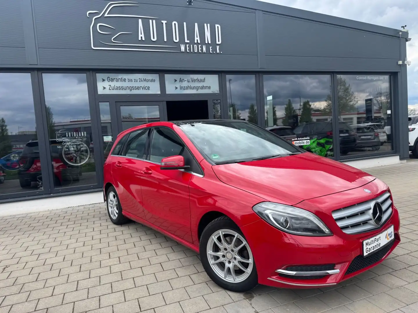 Mercedes-Benz B 180 B -Klasse B 180 CDI / d Piros - 1