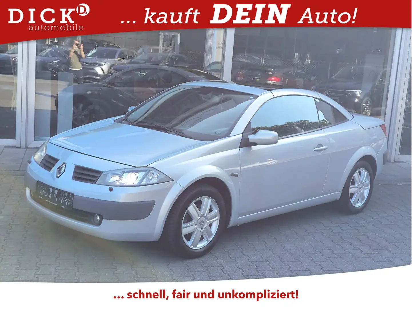 Renault Megane Coupe-Cabriolet Dynamique Luxe *GEPFLEGT Grijs - 1