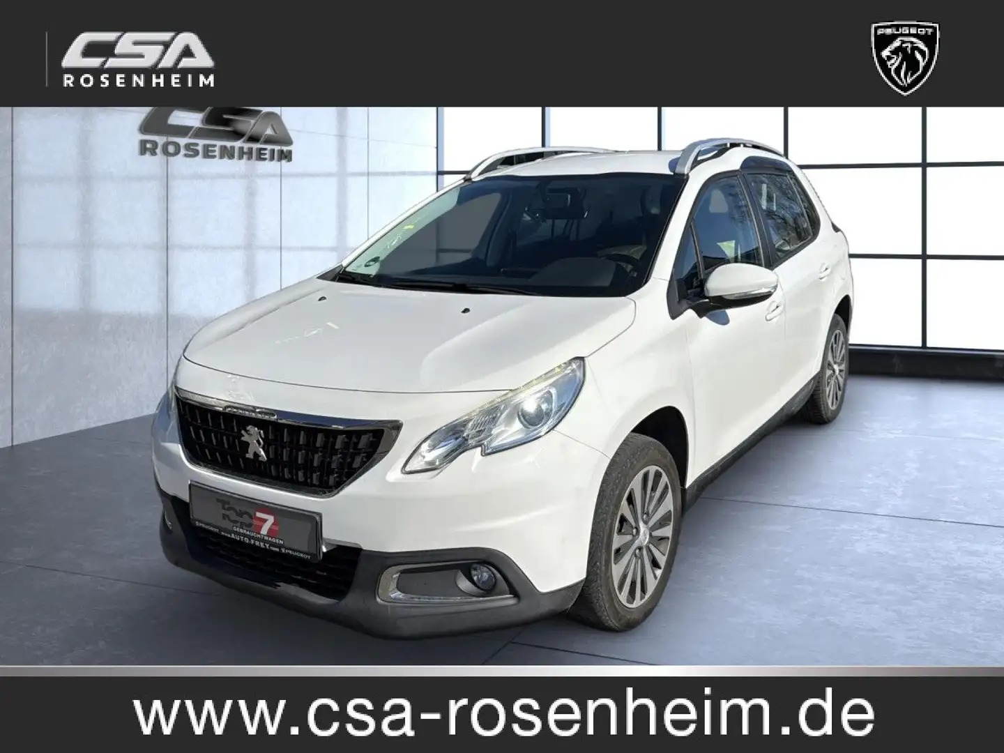 Peugeot 2008 Active Bluetooth Klima Einparkhilfe Weiß - 1