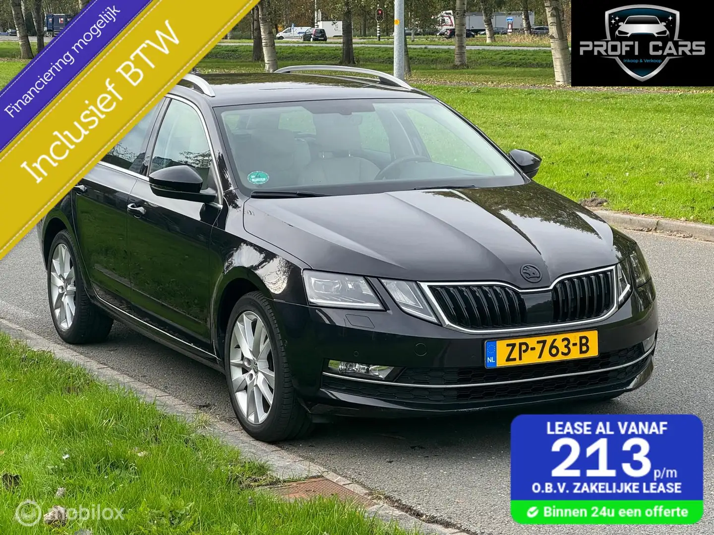 Skoda Octavia Combi 1.5 TSI Automaat BTW Navi Camera Park Assist Negro - 1