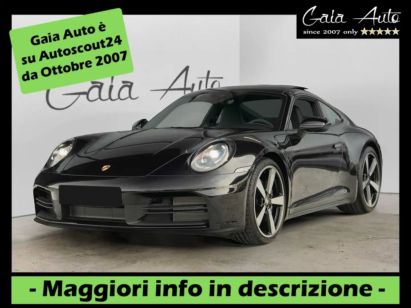 Porsche 992 911 Carrera Coupe 3.0 394cv TI Noir - 1
