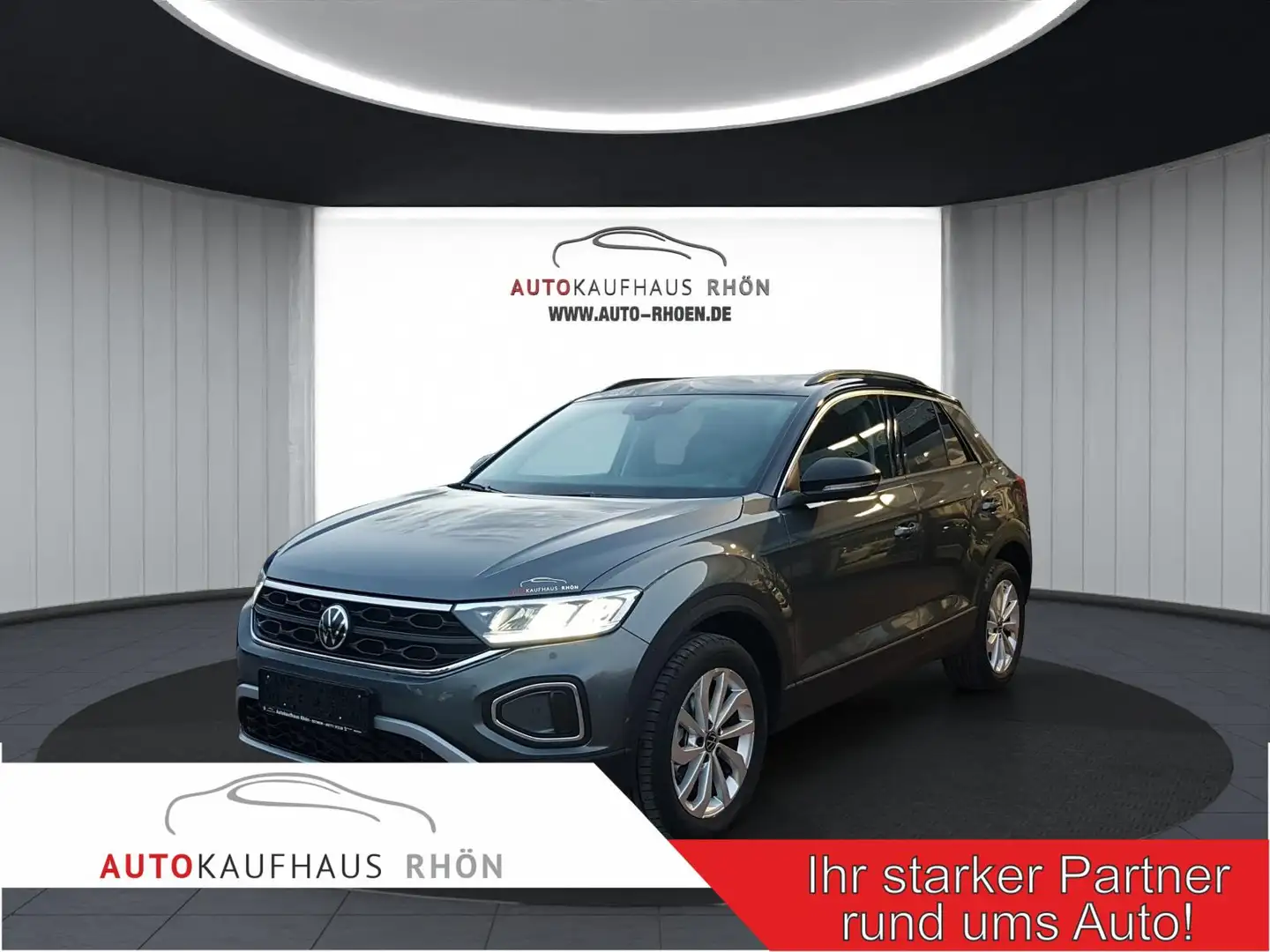 Volkswagen T-Roc T-Roc 1.5 TSI Life, AHK, RFK, App Gris - 1