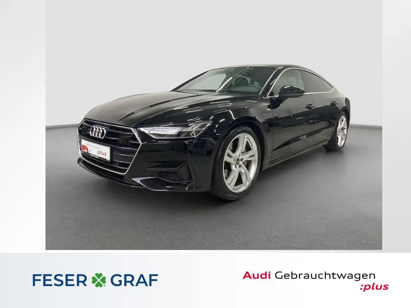 Audi A7 Sportback 50 TDI quattro S-Line Pano/HUD/HD Matrix Schwarz - 1