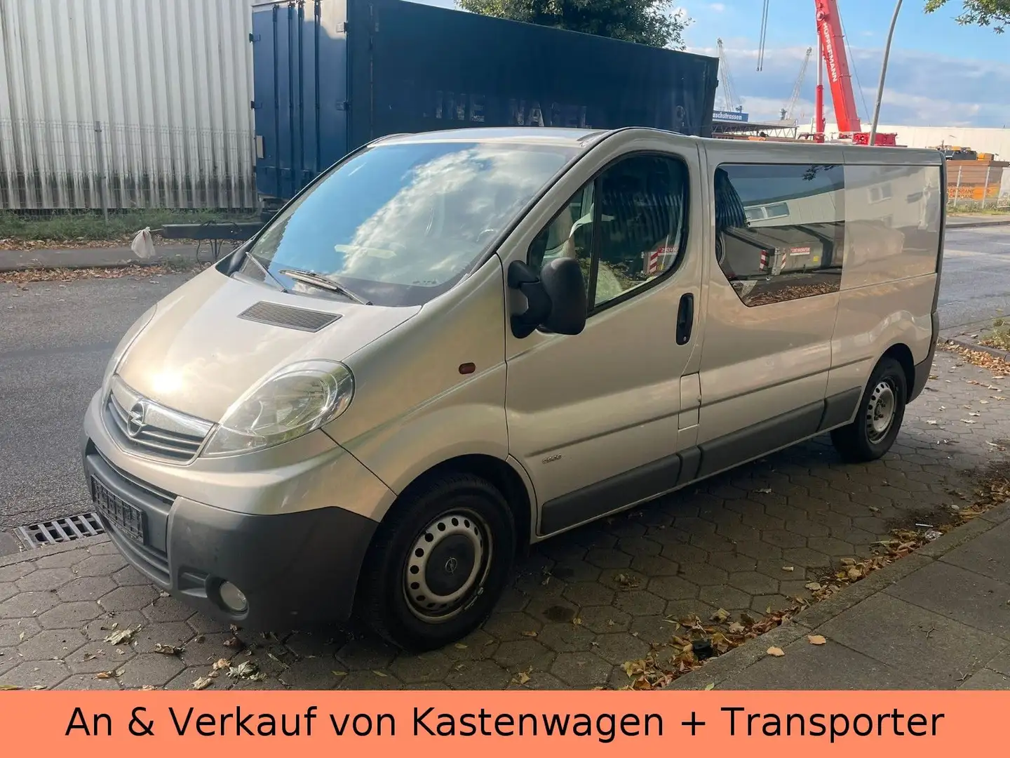 Opel Vivaro Kasten/Kombi L2H1 Doppelkabine  Tüv 11.26 Grau - 2