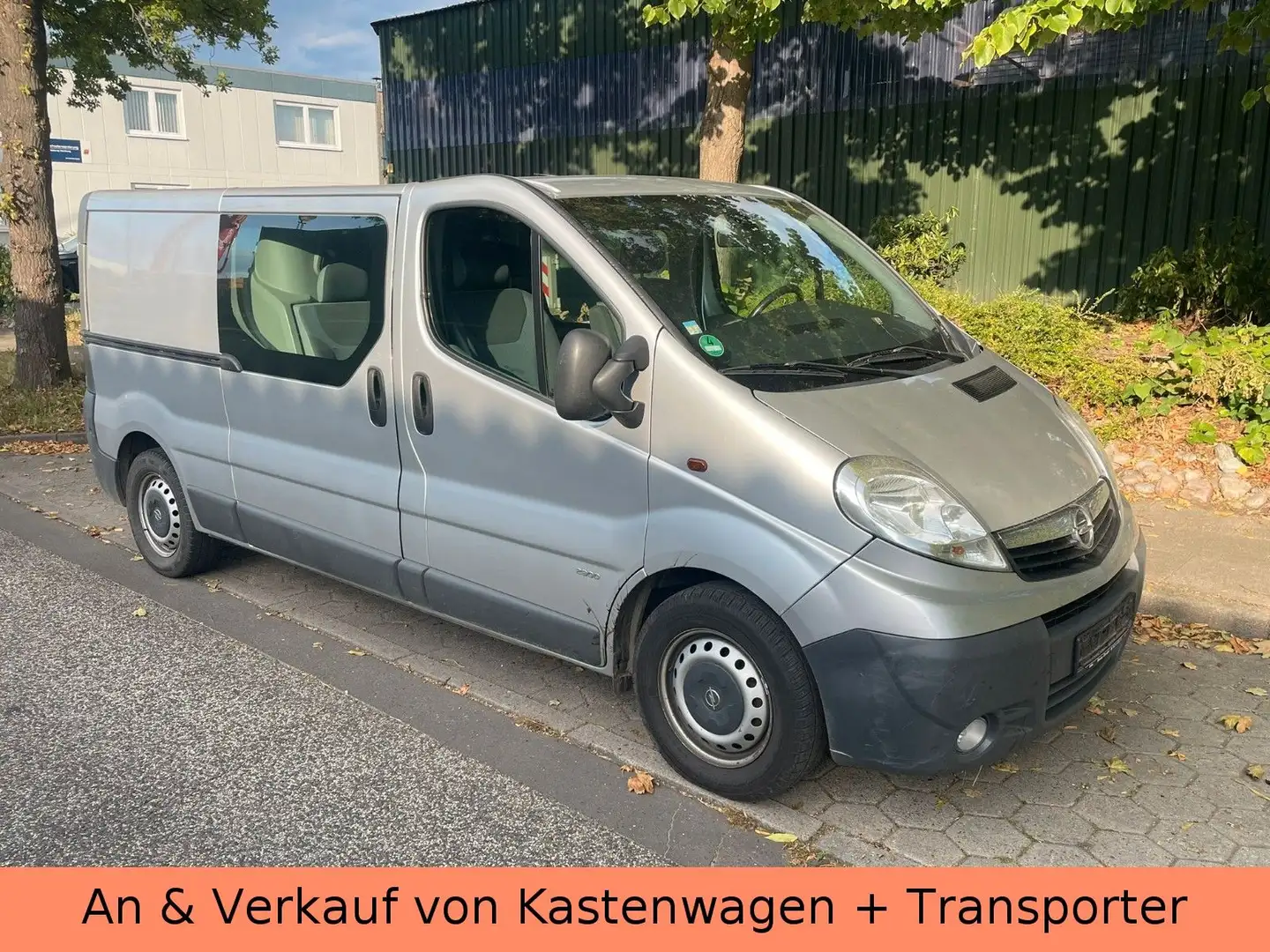 Opel Vivaro Kasten/Kombi L2H1 Doppelkabine  Tüv 11.26 Grau - 1