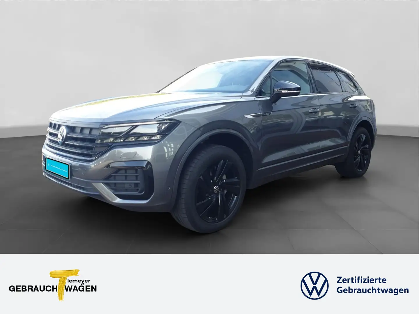 Volkswagen Touareg V6 TDI R-LINE BLACK MATRIX LUFT LM20 AHK Grau - 1