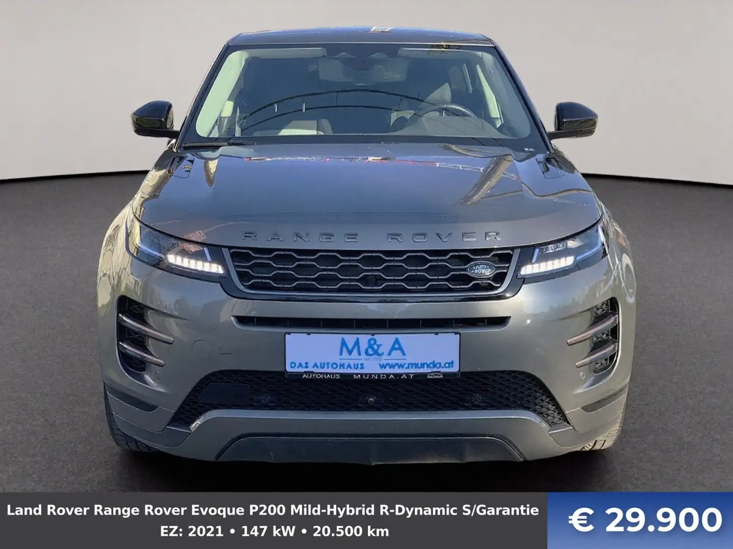 Land Rover Range Rover Evoque P200 Mild-Hybrid R-Dynamic S/Garantie Grau - 2