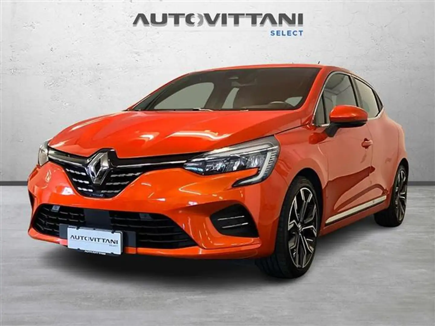 Renault Clio 1.6 E-Tech hybrid Intens 140cv auto my21 Arancione - 1