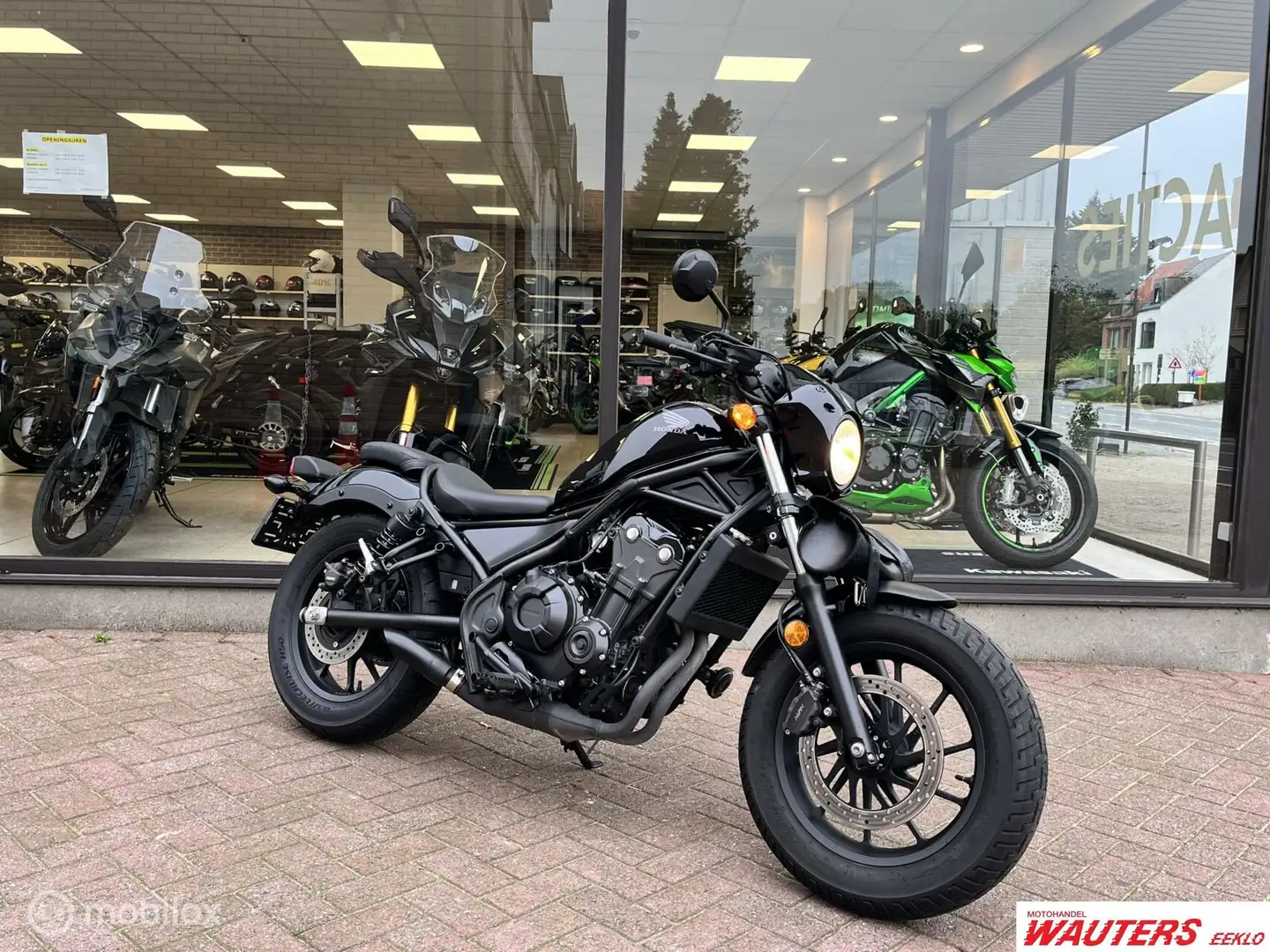 Honda CMX 500 Rebel Negru - 1