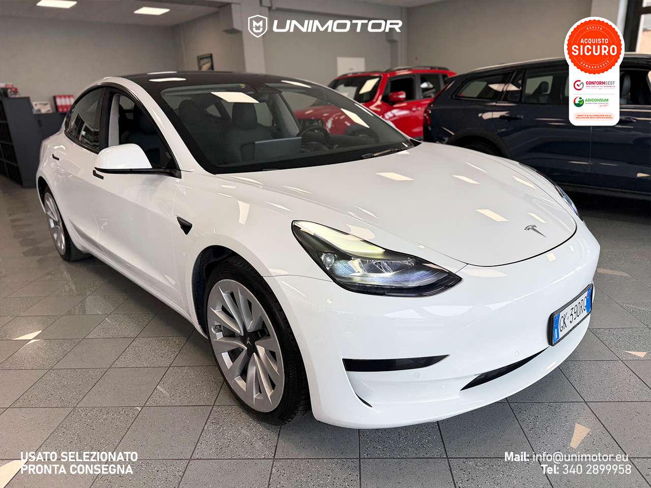 Tesla Model 3 2022 Standard Range Plus RWD - IVA esposta