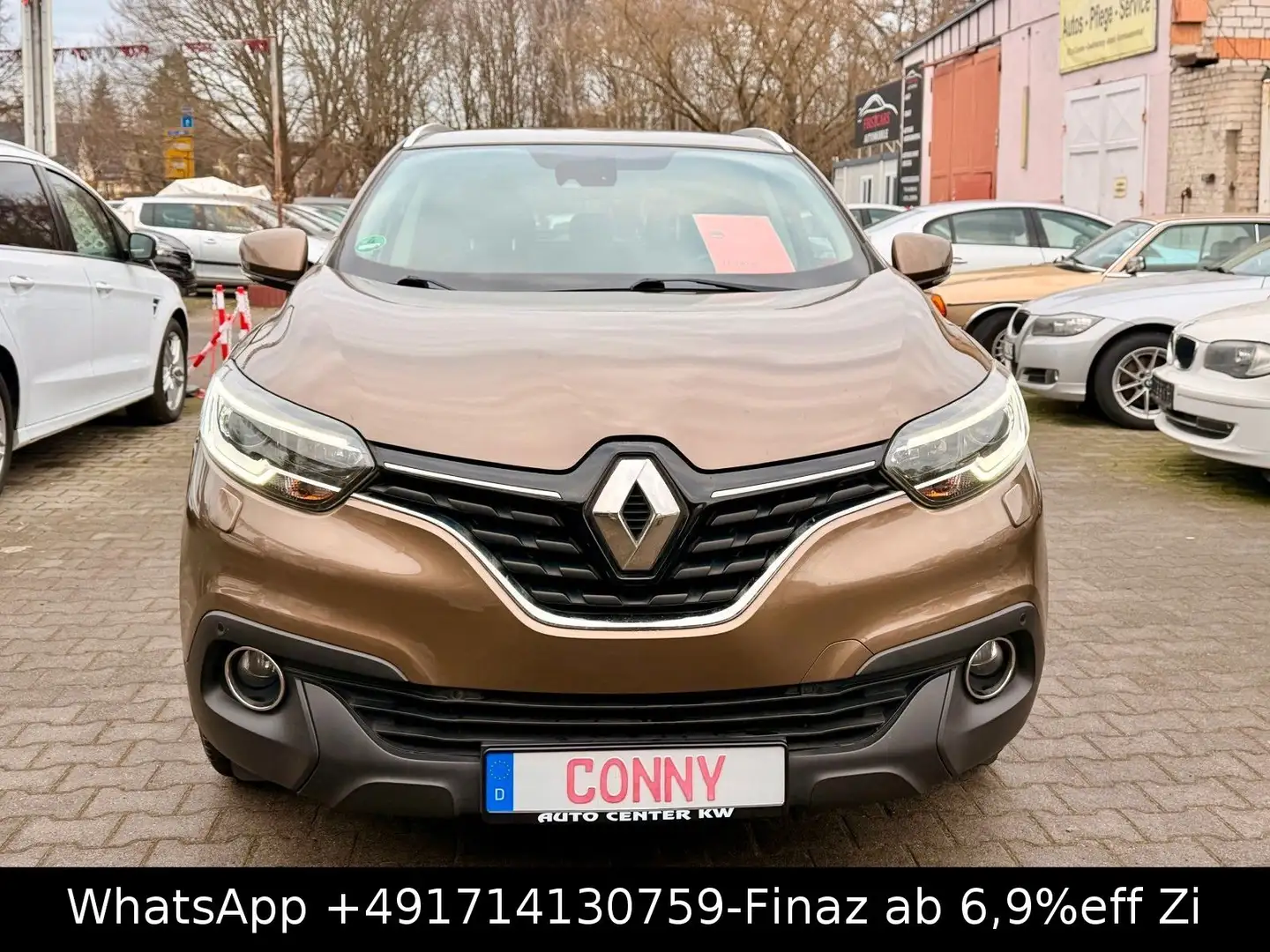 Renault Kadjar Business Edition-AUTO-NAVI-SHZG-TEMP-ALU- Brun - 2